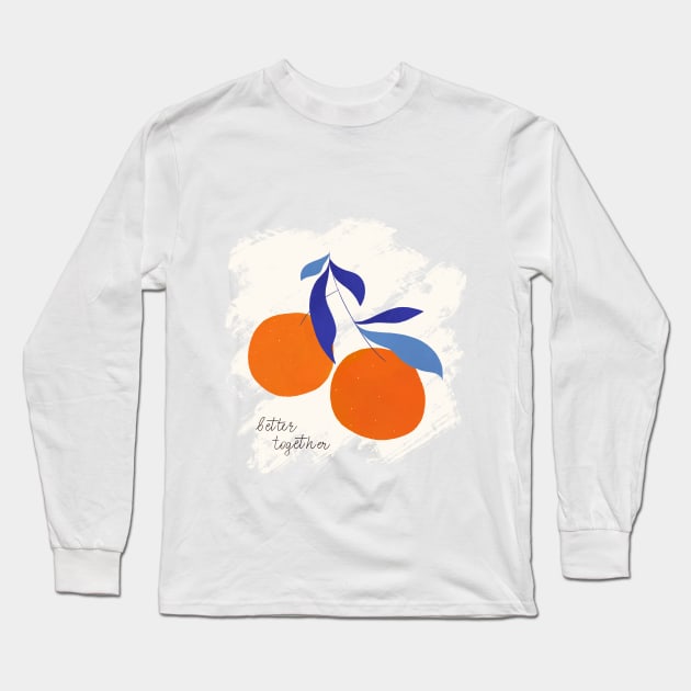 Clementines Long Sleeve T-Shirt by Lidiebug